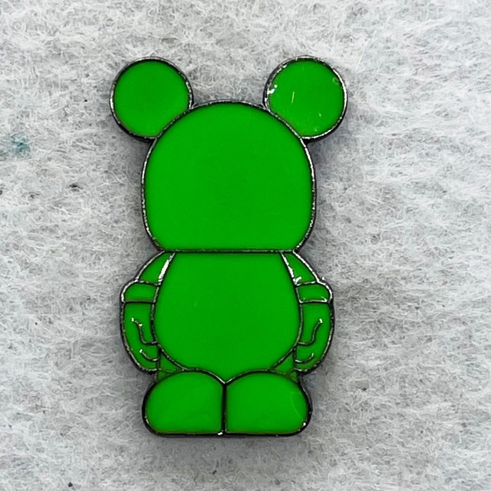 🔮 5/$25 Disney Vinylmation Jr Green Pin